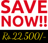 Save Now!!  Rs.22500/-