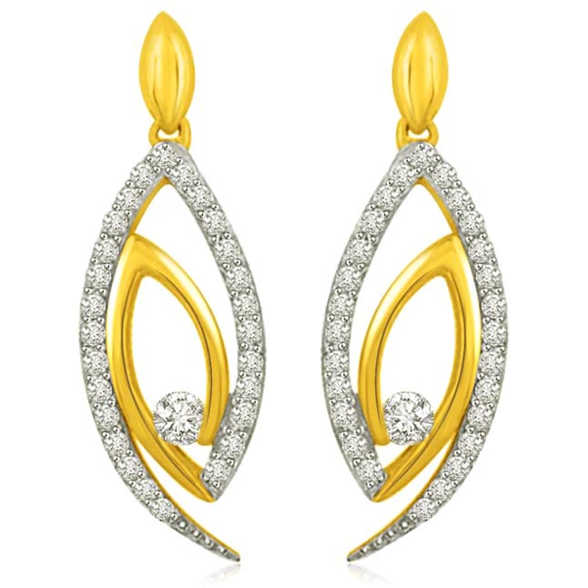 Buy HangingsEarrings Kundan, Diamond, Gold Earring Online Top designs