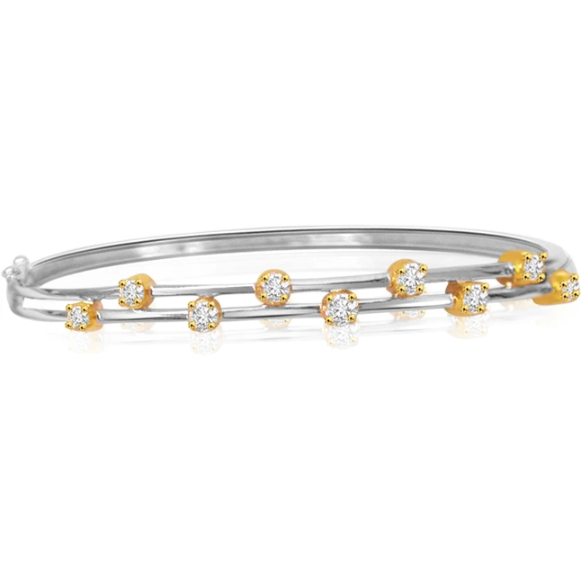 Dazzling Real Diamond Bracelet For your Love (BT46)
