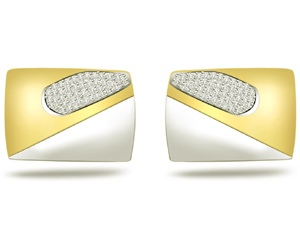 0.45ct VS Clarity Diamond Cufflinks