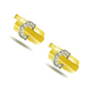 0.32ct Diamond Gold Cufflinks