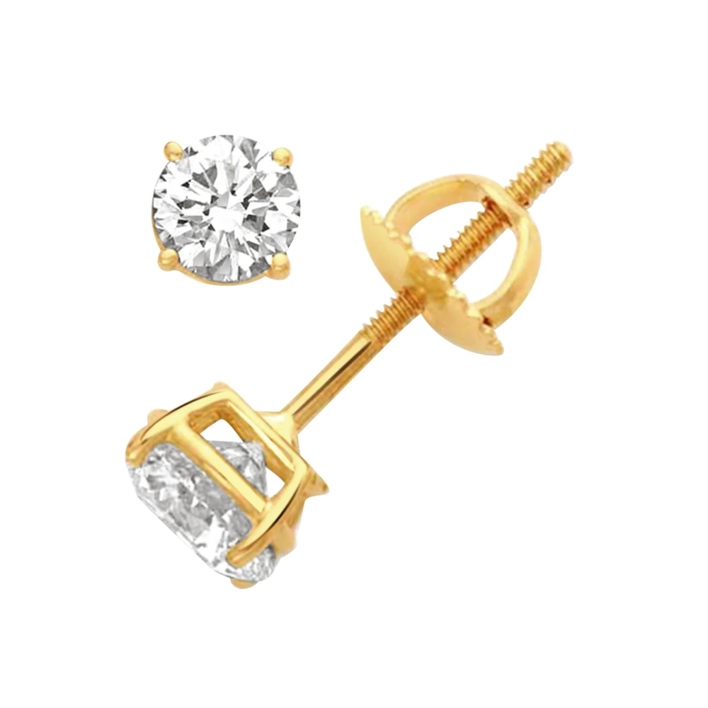 Sparkling Diamond Studs And Earrings (ER3)
