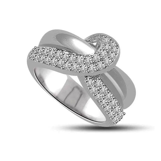 0.30cts Real Diamond white Gold Ring (SDR1149)