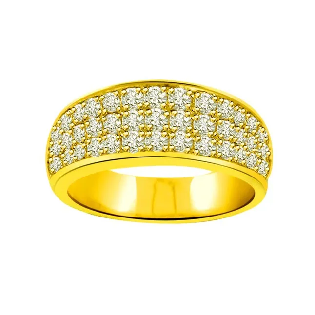 0.60cts Real Diamond 18kt Yellow Gold Ring (SDR1196)