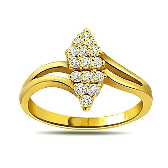 Diamond's Romance 0.60cts Brilliant Real Diamond Ring (SDR262)