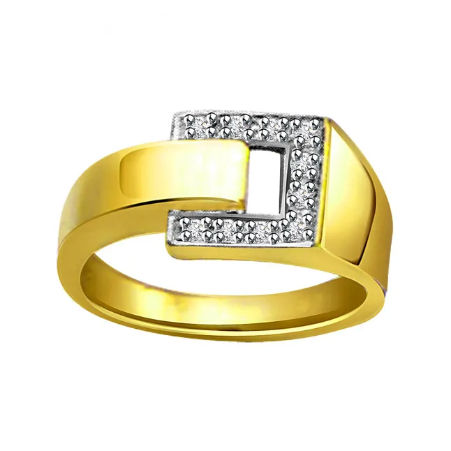 Shiny Belt 0.40cts Real Diamond Designer Ring (SDR270)