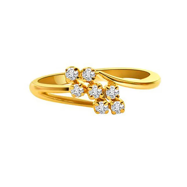Ringing Beauty - Real Diamond Ring (SDR28)