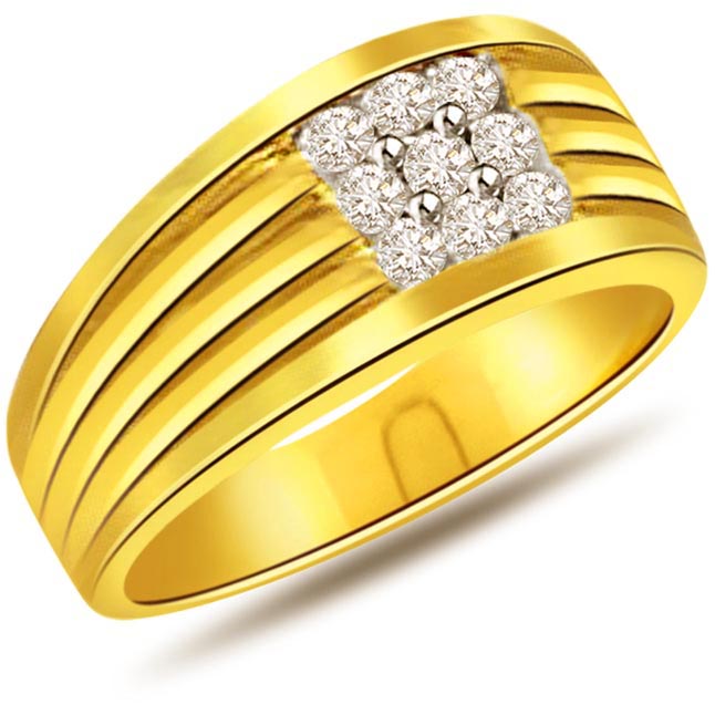 36 Ct Diamond Men's Ring Suratdiamond