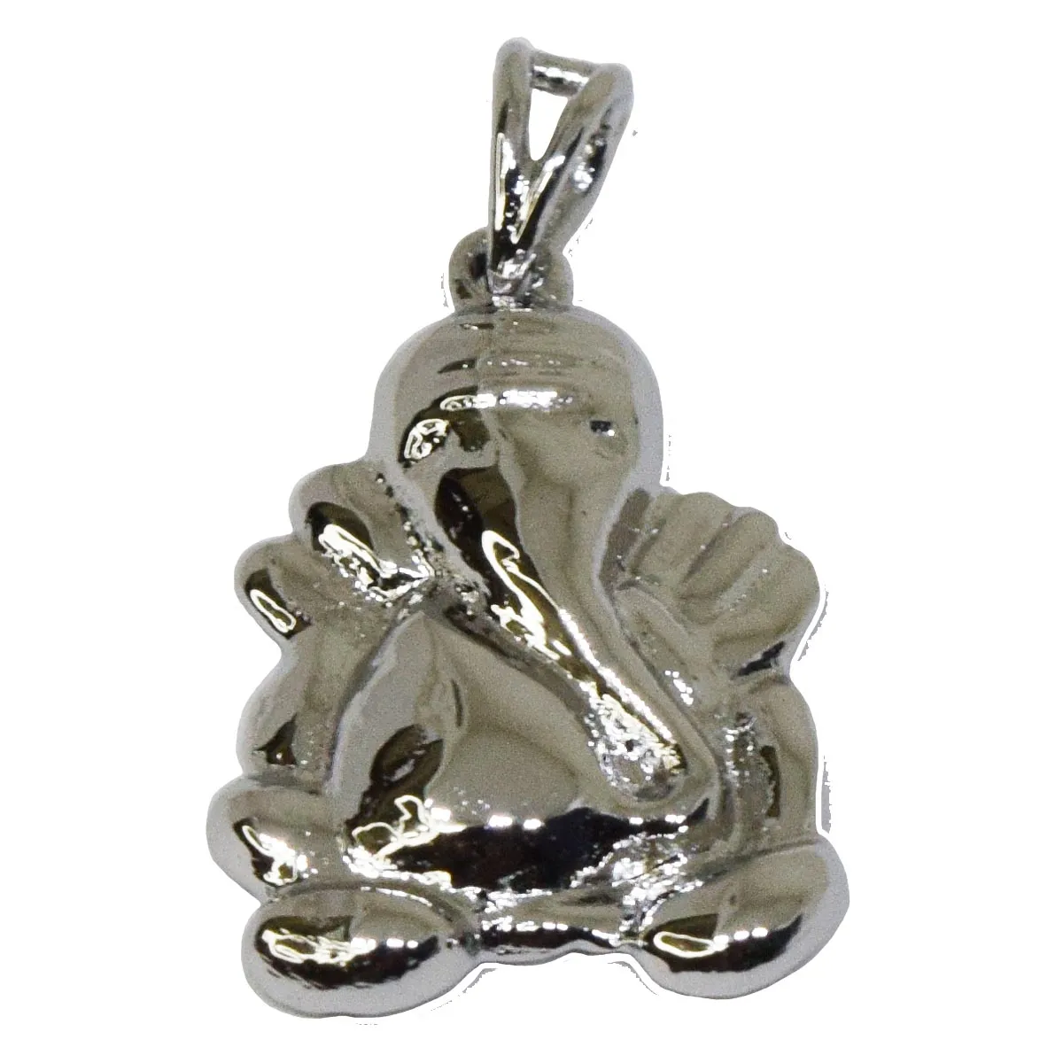 Harmony in Silver: The Ganesha Pendant (SDS322)