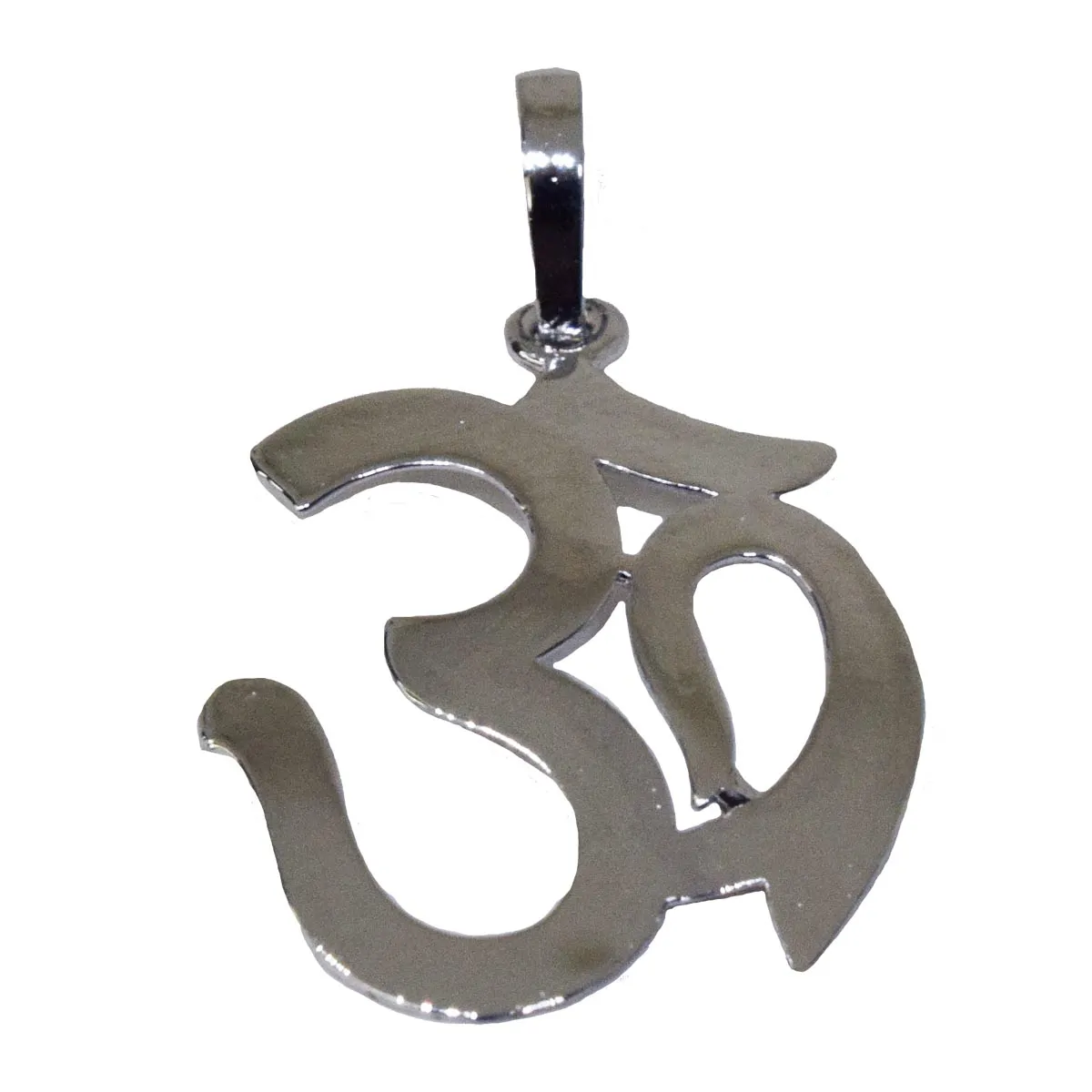 Religious OM Pendant in 925 Sterling Silver (SDS323)