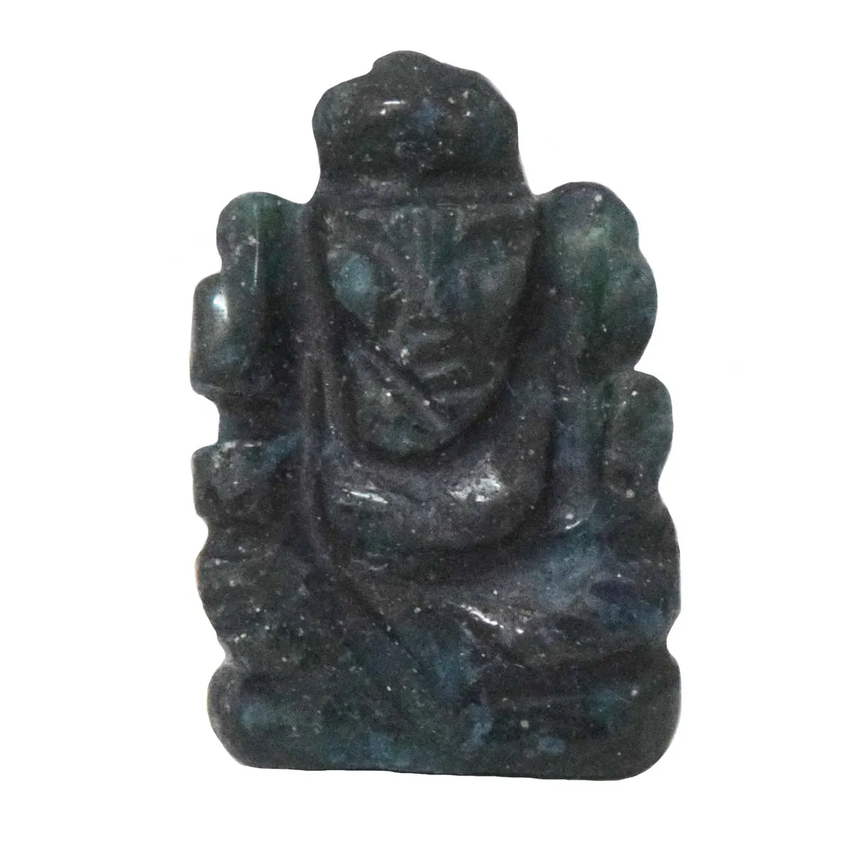 32.67 cts Lord Ganesh God Ganpati Ganesha Real Natural Jade Idol Murti (SGP65)
