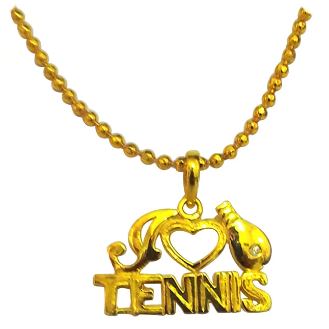 Ace of Hearts: The Grand Slam Tennis Pendant (TENNIS1)