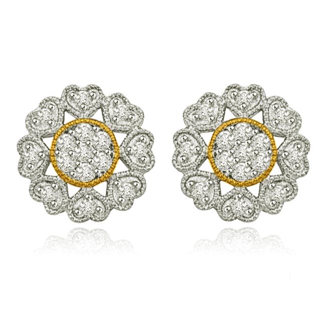 Gold Diamond Earrings With Prices