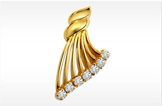 Designer Diamond Pendant | Gold and Diamond Pendan
