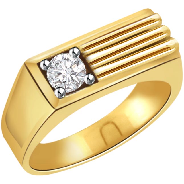0.20 ct Diamond Men's Solitaire rings SDR359