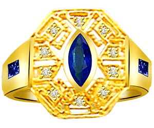 0.20 cts Diamond & Sapphire rings