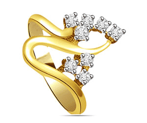 0.24 cts Designer Diamond rings 