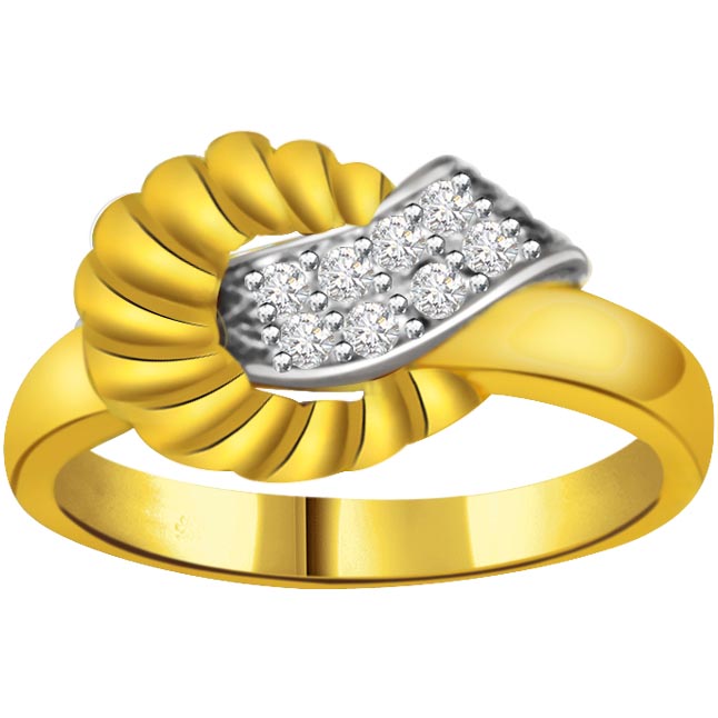 0.24ct Fancy Diamond rings 