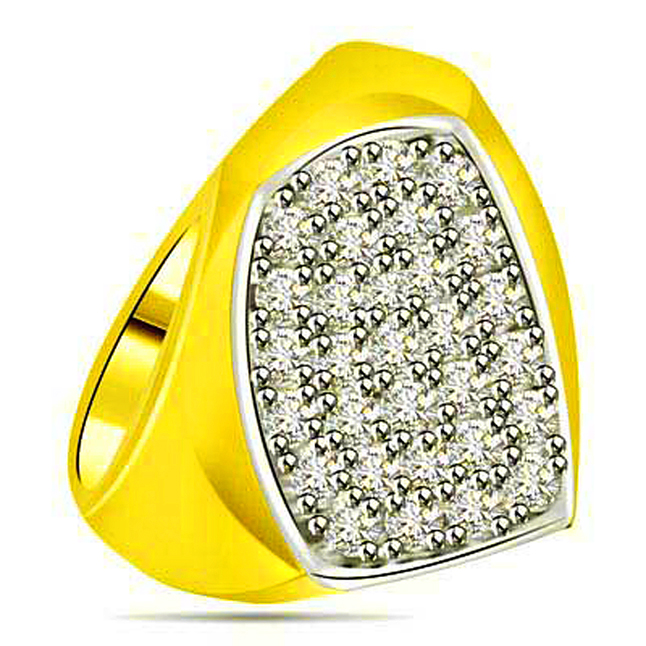 0.45 Cts Designer Men's Rings -Sdr794 Diamond Mens Collection| Surat ...