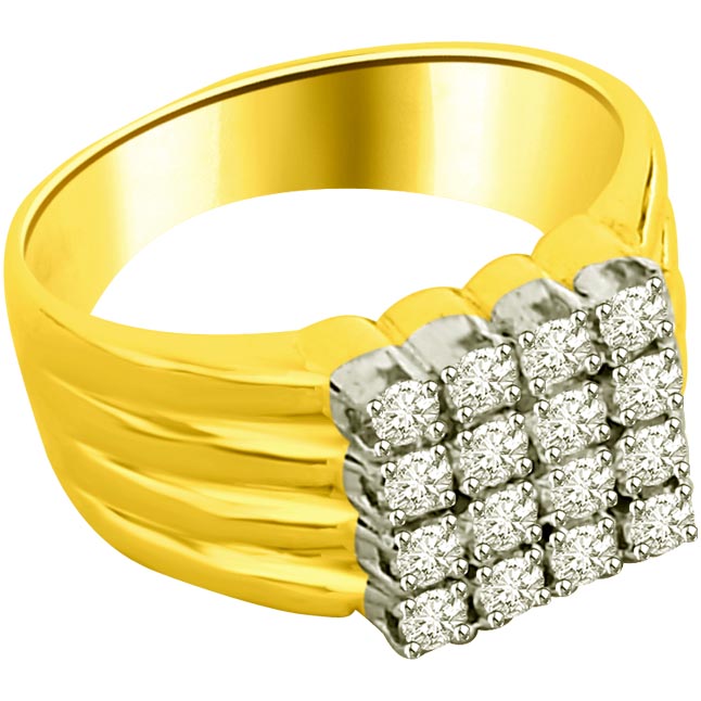 0.64ct Diamond Gold rings 