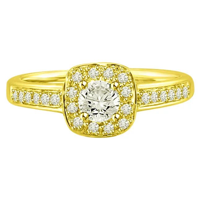 0.70TCW E /VVS1 GIA Diamond Engagement rings with Accents -Rs.150001 -Rs.200000