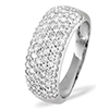 1.00ct Diamond Pave Setting rings -Pave Collection