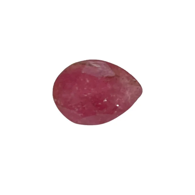 1.26cts Faceted Pear Ruby – The Gem of Passion & Power (1.26cts Pear Ruby)