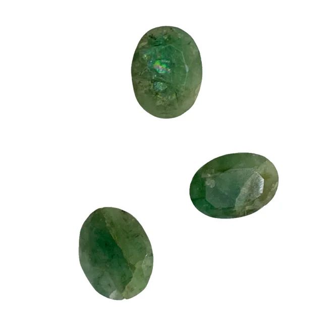 11.95cts Faceted Oval Emerald – A Gemstone of Power, Wisdom & Fortune (11.95cts Emerald)