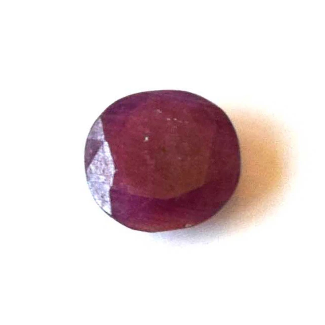 1.83cts Real Natural Dark Faceted Roundish Ruby Gemstone for Astrological Purpose (1.83cts RND Ruby)