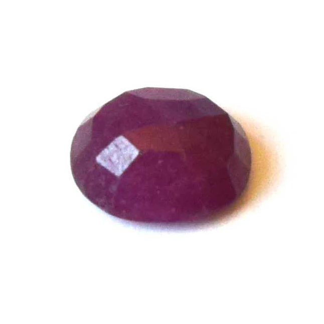 1.83cts Real Natural Dark Faceted Roundish Ruby Gemstone for Astrological Purpose (1.83cts RND Ruby)