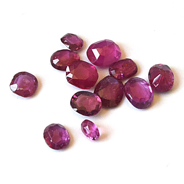 ruby and sapphire gemstones