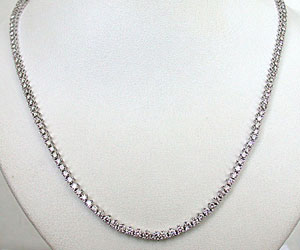 6.01ct Solitaire Diamond Necklace -Diamond Necklace