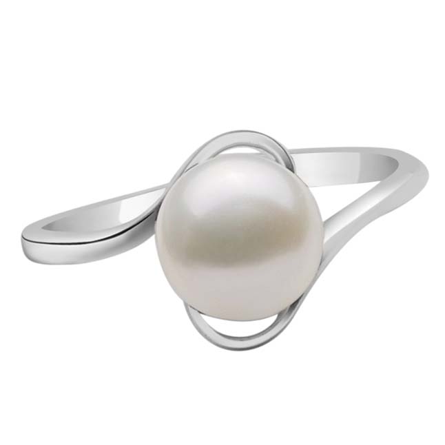 7.18 cts Real Big Pearl & 925 Sterling Silver rings for Astrological Power for All