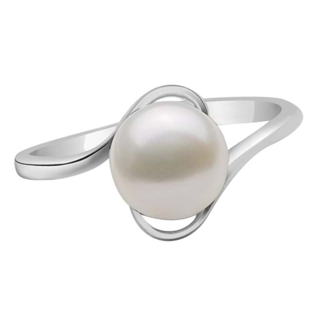 9.39cts Real Big Pearl & 925 Sterling Silver rings for Astrological Power for All