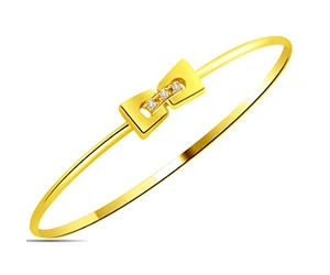 Bow -tifully Yours -0.04 cts Diamond Bracelets