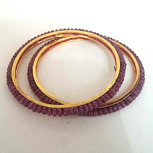 Ruby Beads Bangles (BGP14)