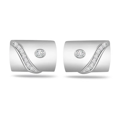 Collector's Choice -0.10ct VS Clarity Diamond Cufflinks -Cufflinks