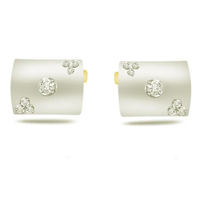 Twilight Trends - 0.17ct VS Clarity Diamond Cufflinks (CF3)