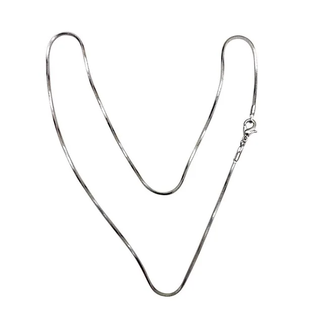 In the Sky White Topaz & Sterling Silver Pendant with 18 IN Chain (SDP385)