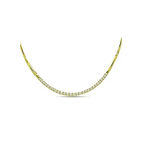 Sparkling Love With Diamonds 1.00 cts Real Gold Diamond Necklace -Diamond Necklace