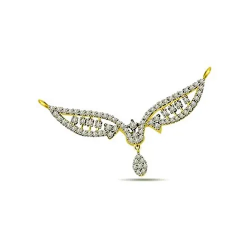 Flowery Love 1.20cts Diamond Pendant Necklace (DN155)
