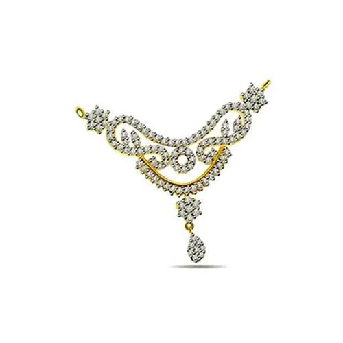 Say it With Flower 2.00 cts Designer Diamond Necklace Pendant (DN163)