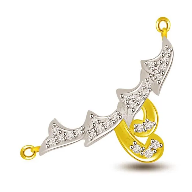 Light And Dark A Play Of Life Diamond Pendant (DN271)