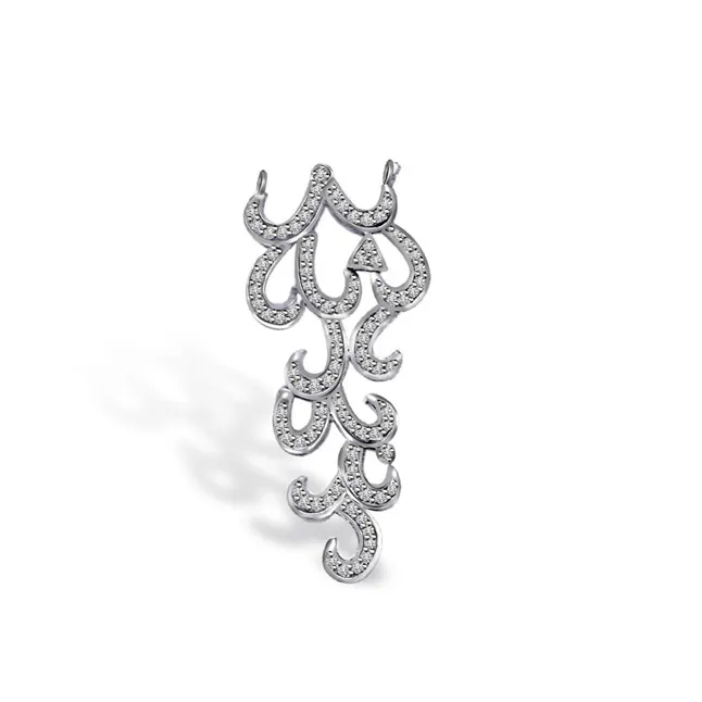 You Are My Flame 0.62cts Diamond Pendant For Her (DN294)