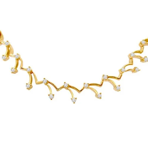 1.06 cts Elegant Design Diamond Necklace Pendants -Diamond Necklace