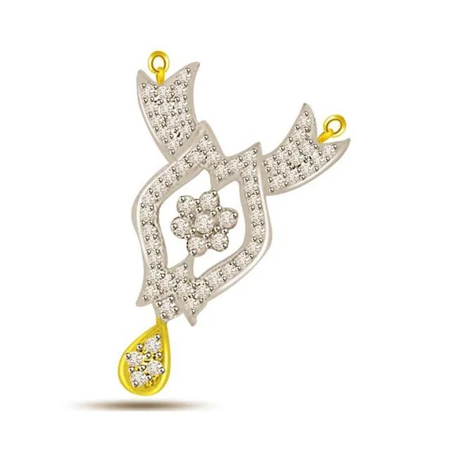 Seed Of Life 0.51cts Diamond Pendant For Her (DN410)