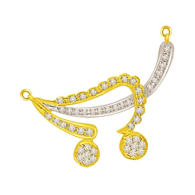 Love Cradle 0.35cts Diamond Necklace Pendant (DN415)