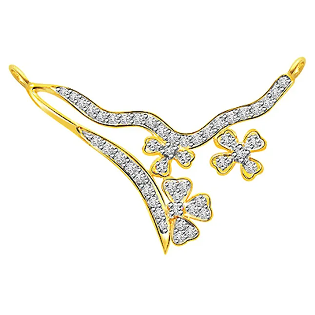 0.83 cts Diamond Necklace Pendant (DN73A)