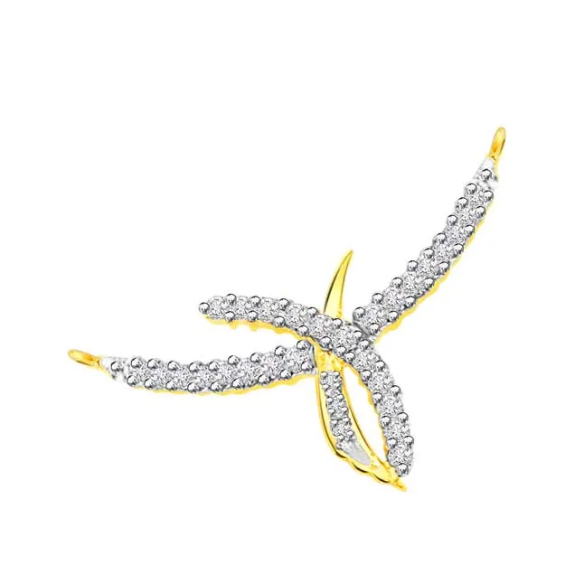 0.93 cts Diamond Necklace Pendant (DN78)