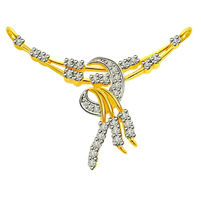 0.59 cts Diamond Necklace Pendant (DN87)